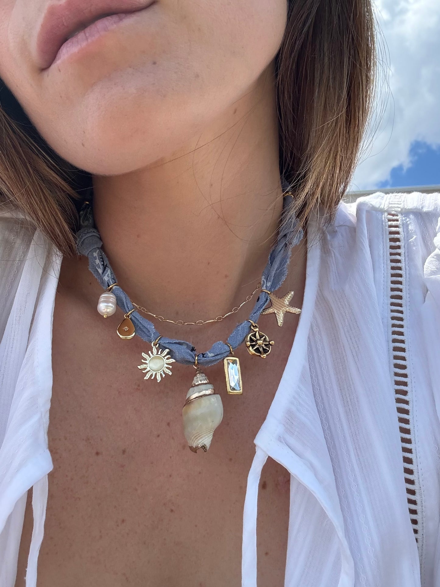 Mendocino Bandana Necklace