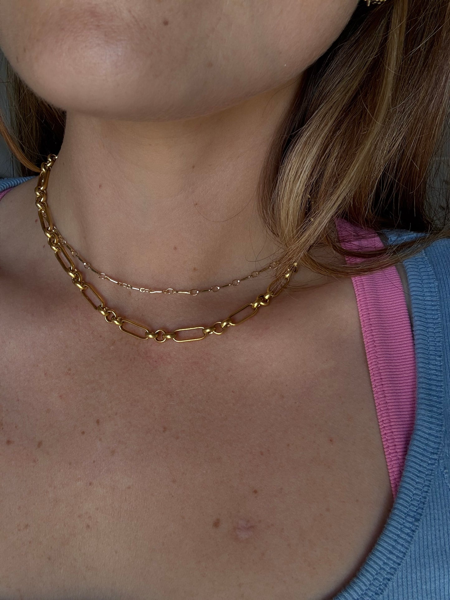 Sarah Dainty Chain Necklace