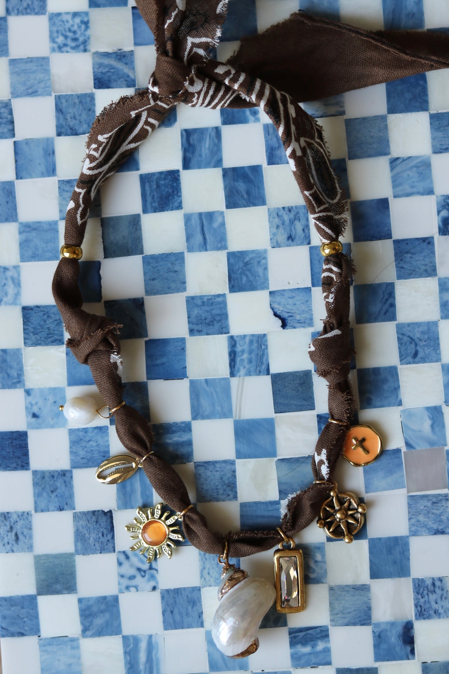 Mendocino Bandana Necklace