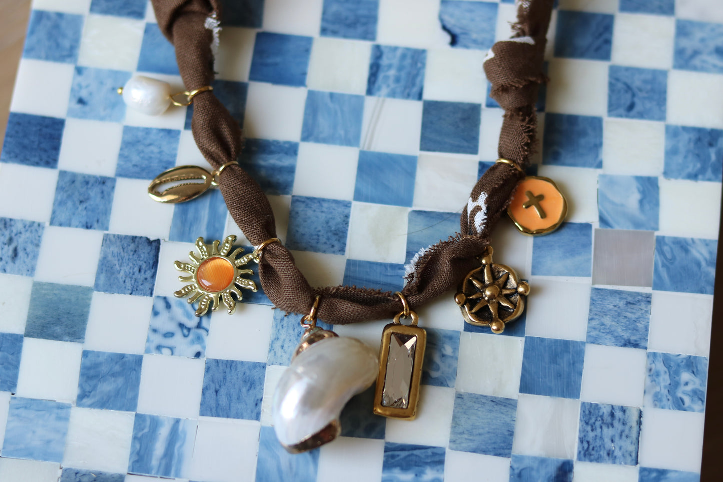 Mendocino Bandana Necklace