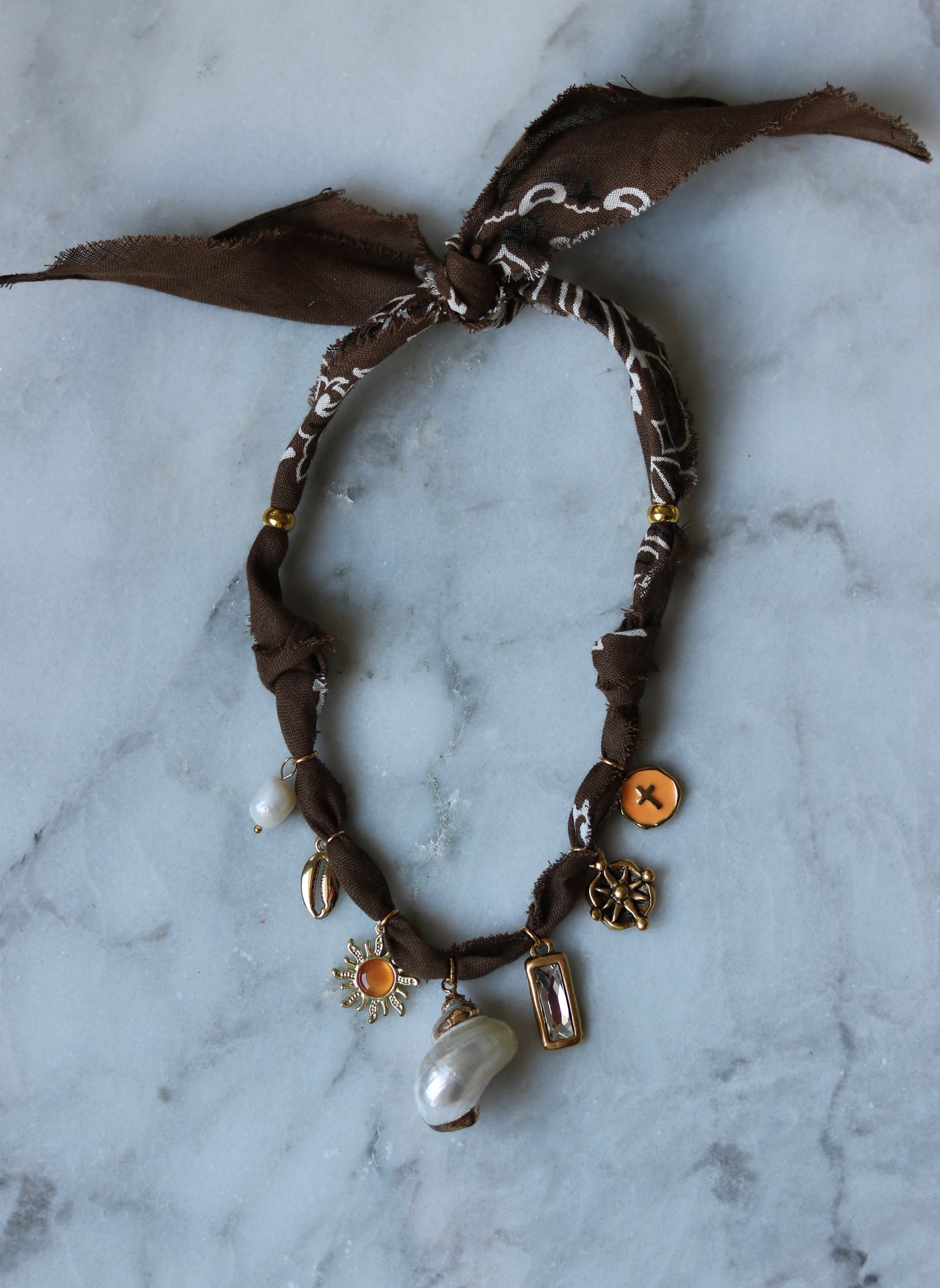 Mendocino Bandana Necklace