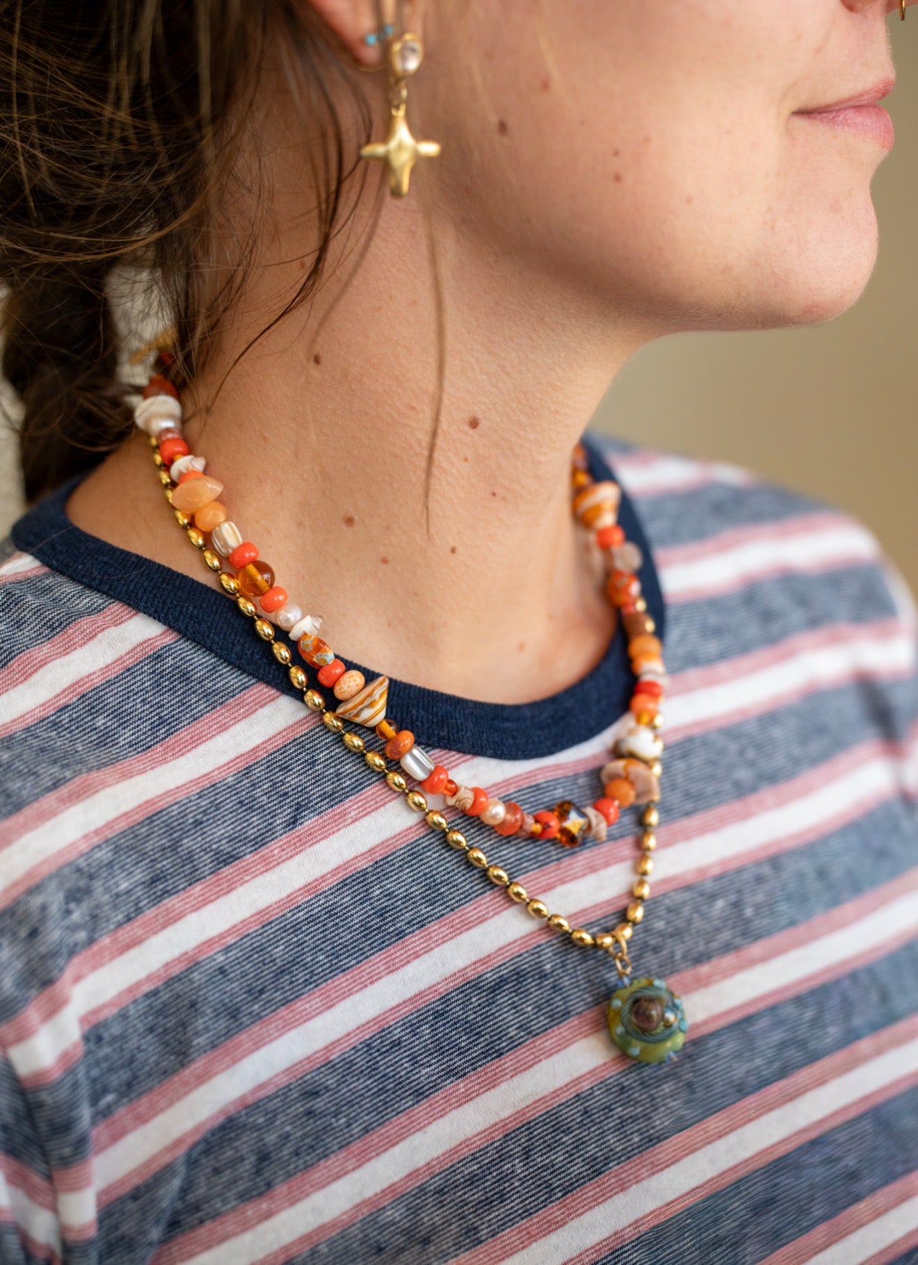 Makena Beaded Necklace