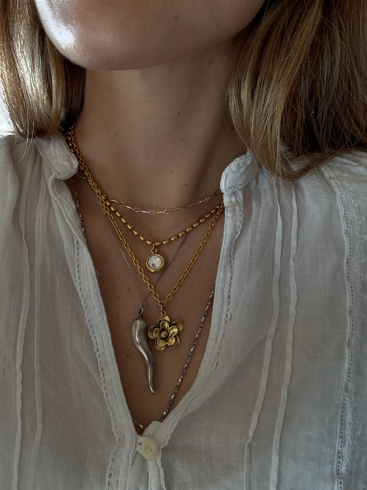 Chelsea Flower Necklace