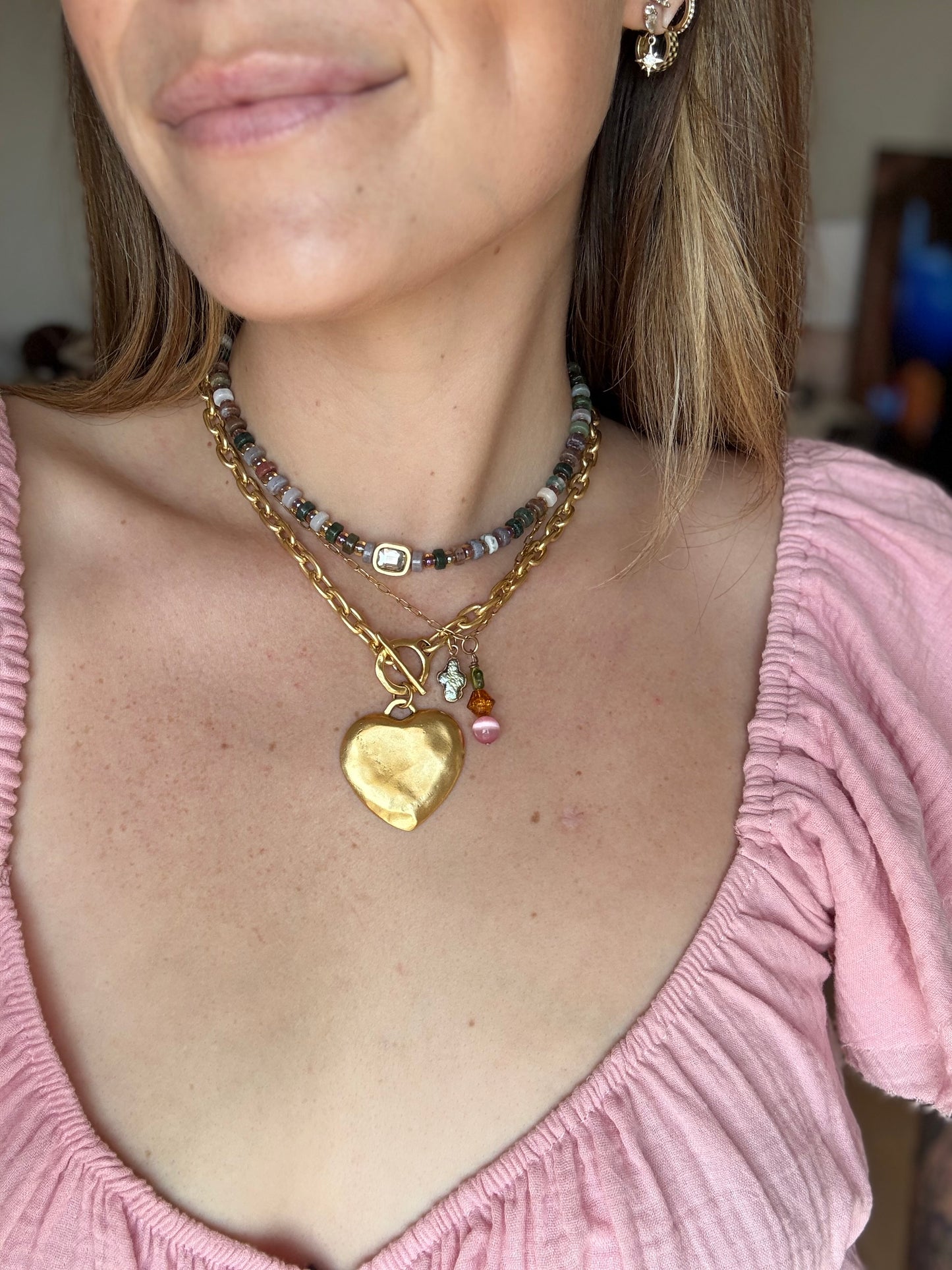 Maj Gemstone Necklace