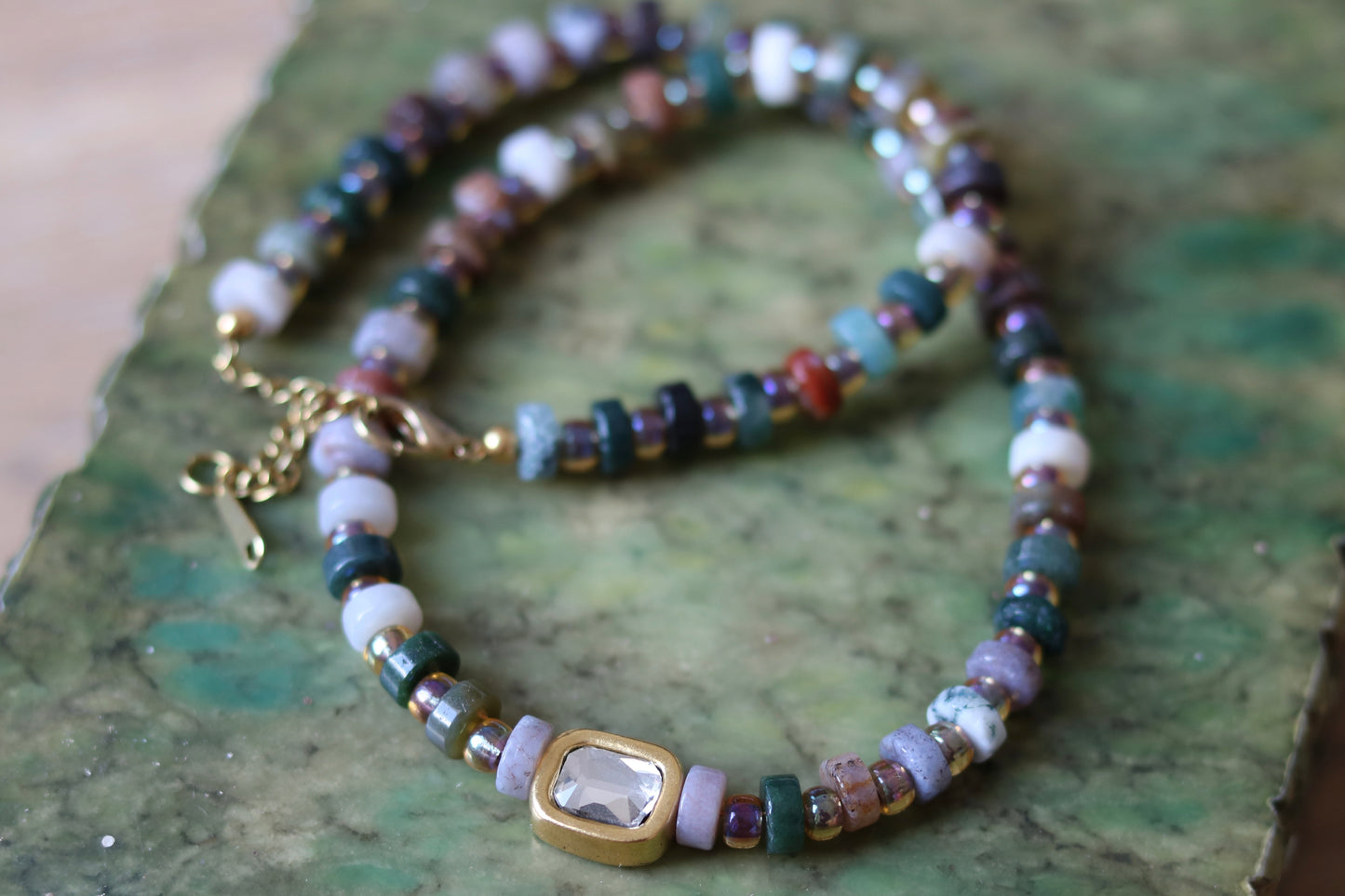 Maj Gemstone Necklace