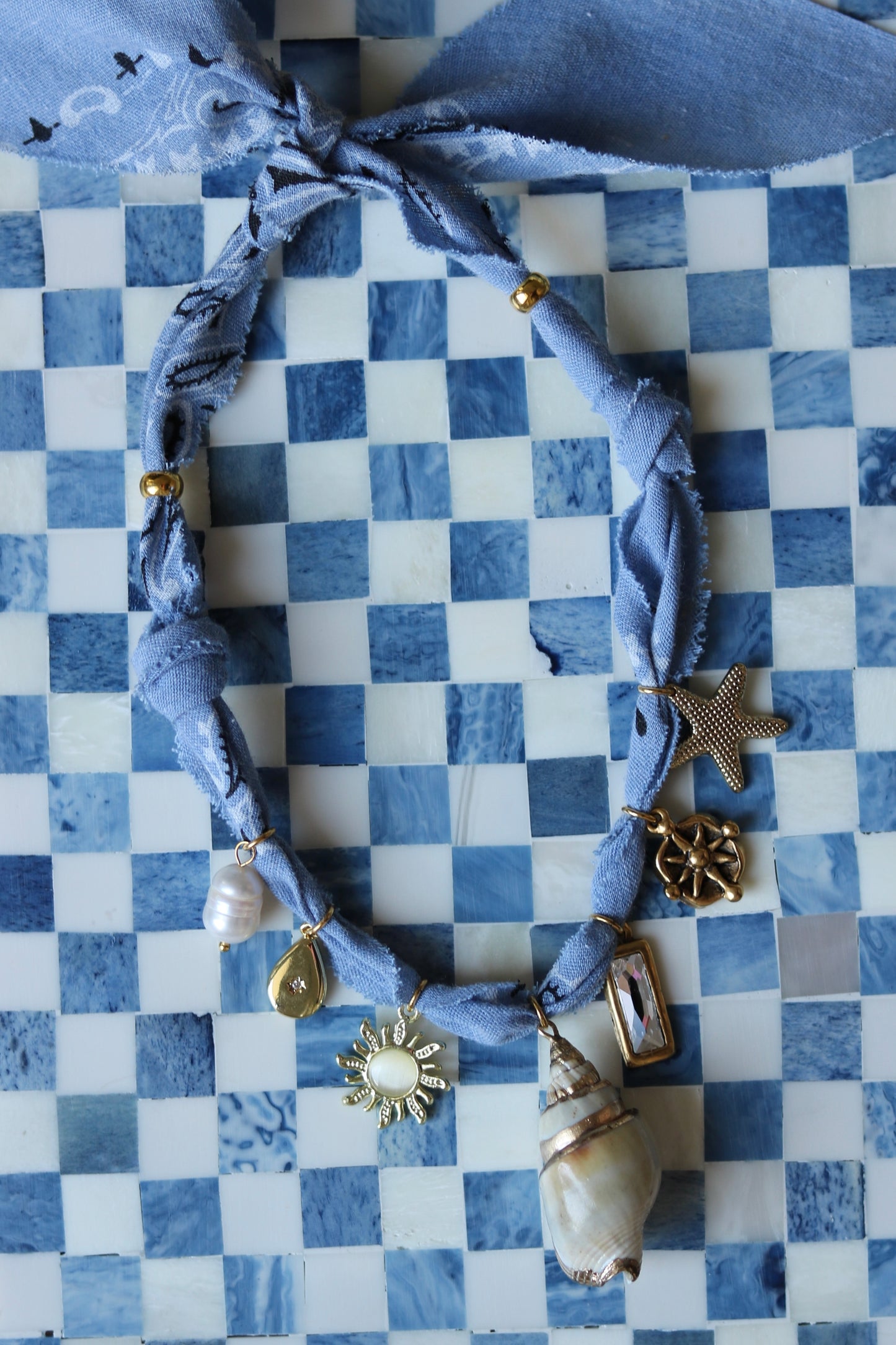 Mendocino Bandana Necklace