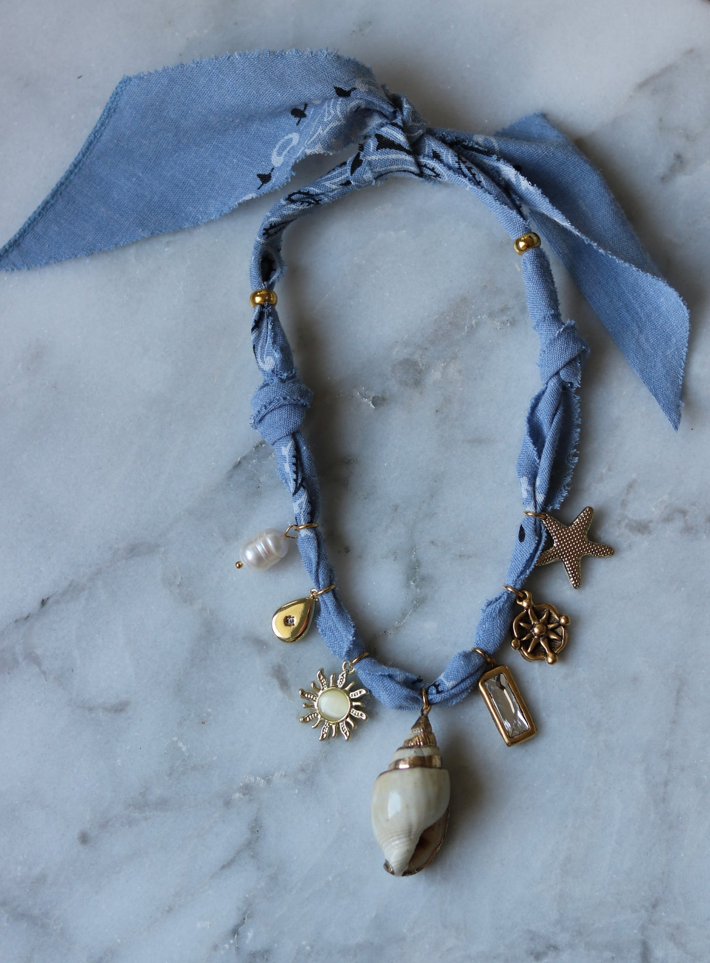 Mendocino Bandana Necklace