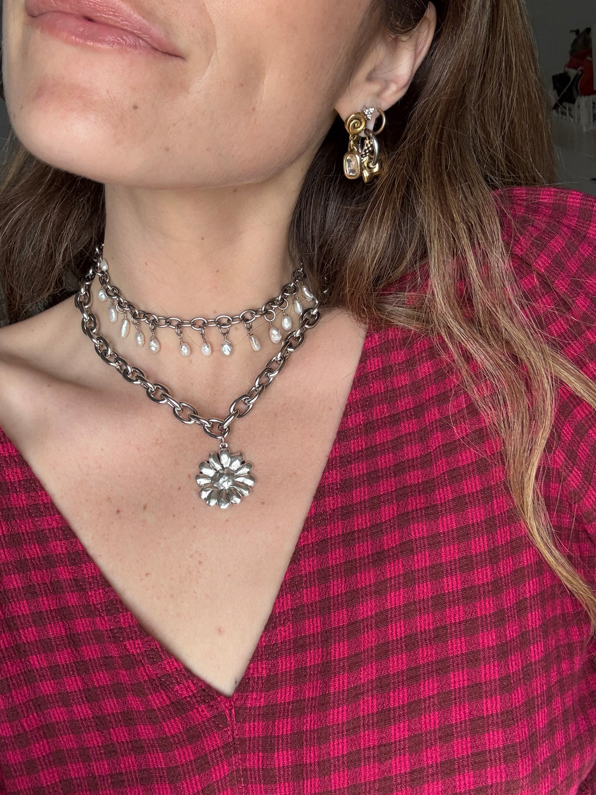 Marnie Flower Necklace