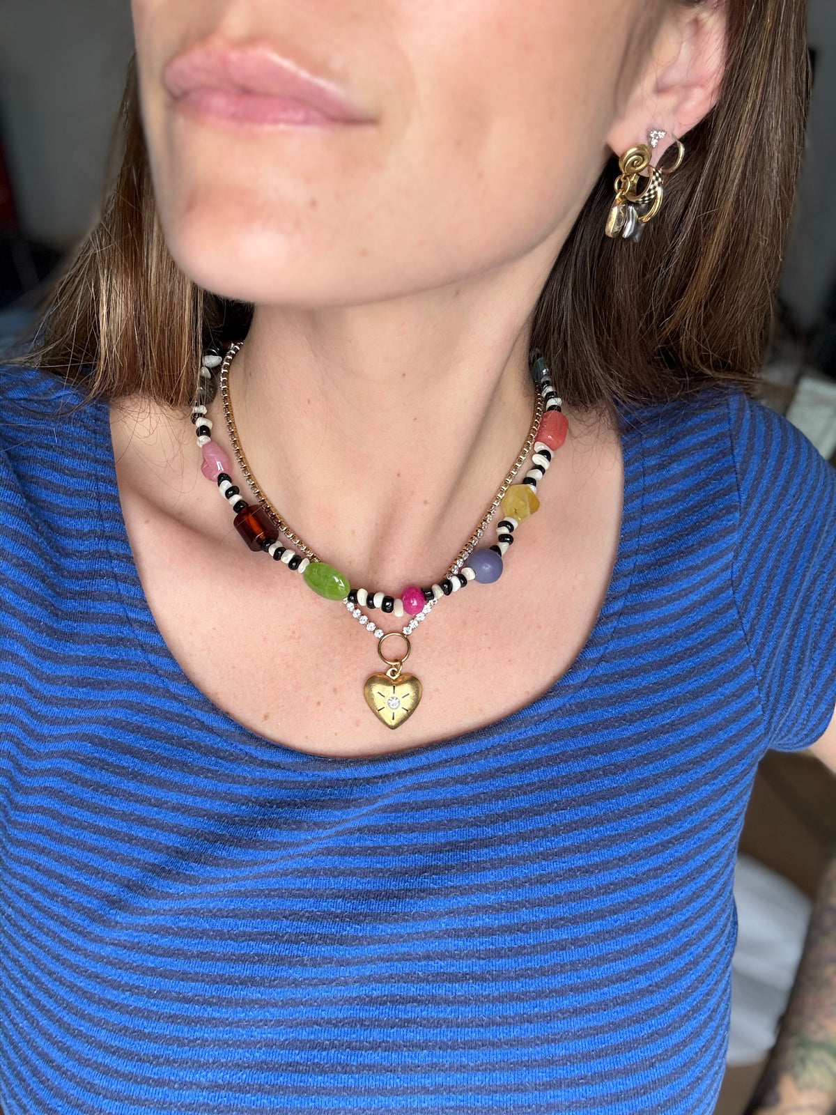 Delia Beaded Necklace
