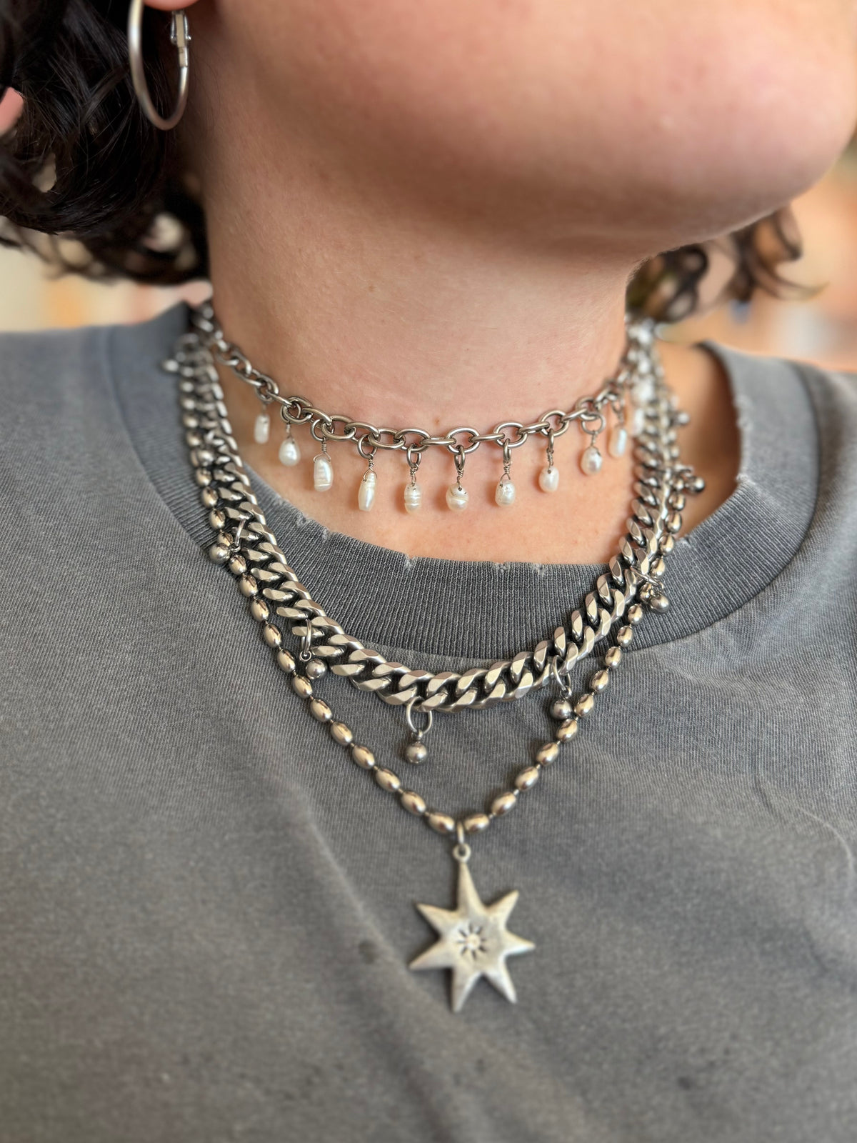 Charlotte Pearl Necklace