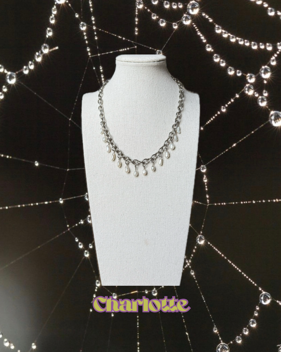 Charlotte Pearl Necklace