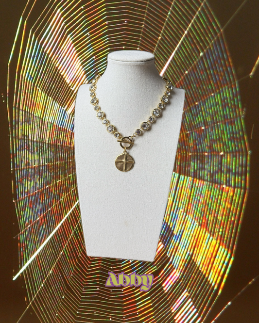 Abby Rhinestone Choker/Bracelet